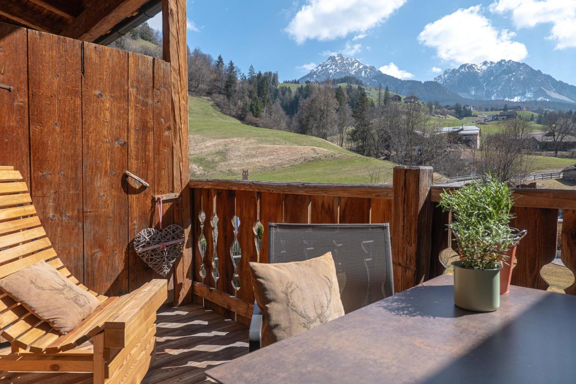 Alpine Mountain Chalet San Vigilio Di Marebbe Ngoại thất bức ảnh